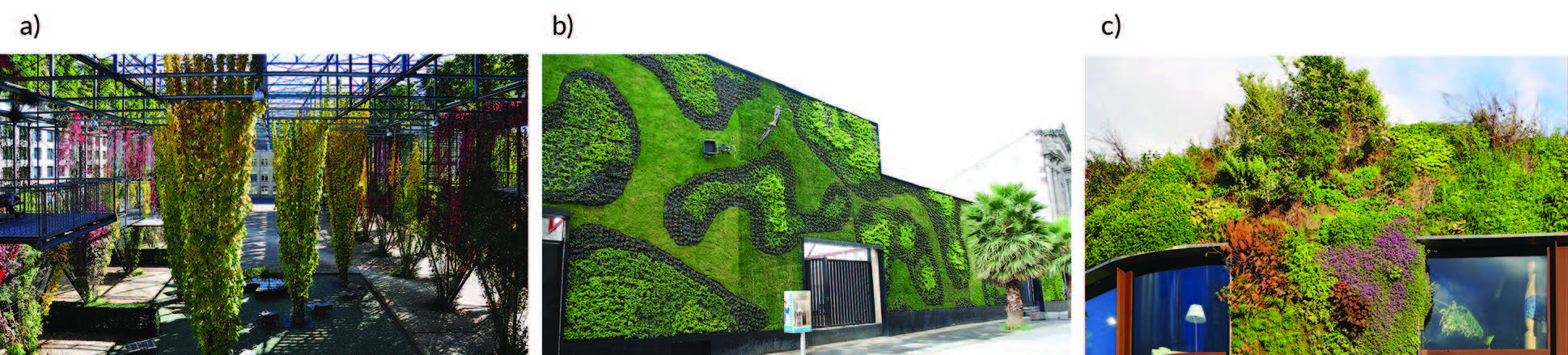 Predictive Model for Optimal Growth and Benefits of Exterior Building-Integrated Vegetation