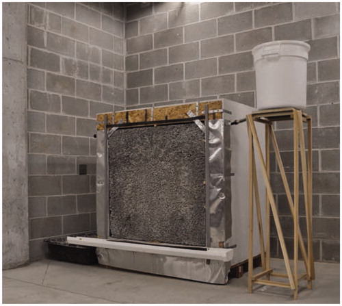 Building Integrated Evaporative Cooling Utilizing Pervious Concrete